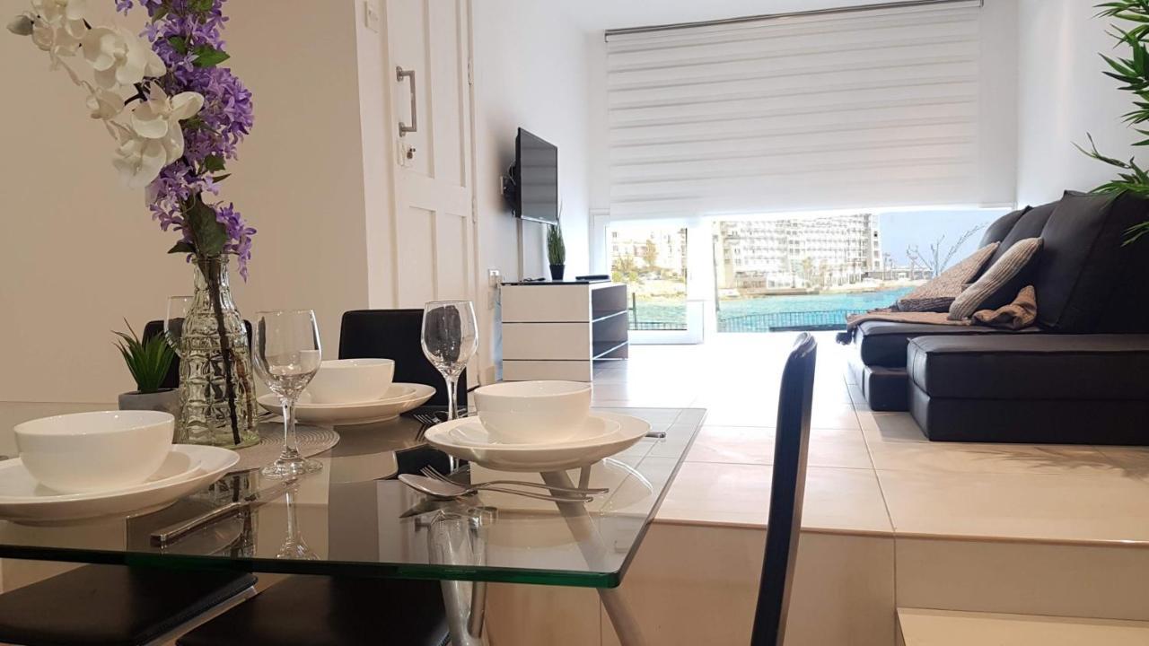 Spinola Seafront Apartment San Ġiljan Kültér fotó